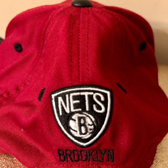 HyFlat Brooklyn Nets NBA SnapBack Rare CHO.2 Ostrich Bill Hat - Picture 5 of 9